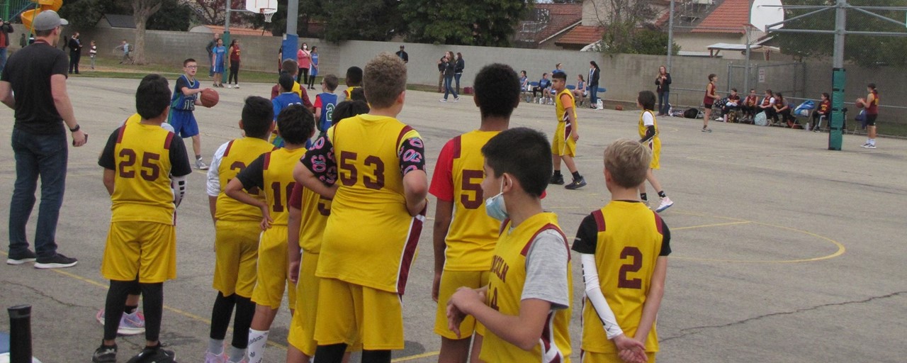 2021 Lincoln Elementary boys basketball versus Valley Oak